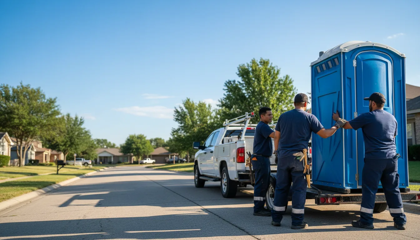 Portable Toilet Rental in Lexington, NC near me